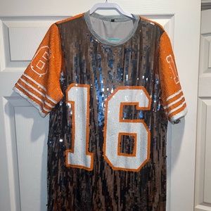 Sequined Tennessee Jersey dress